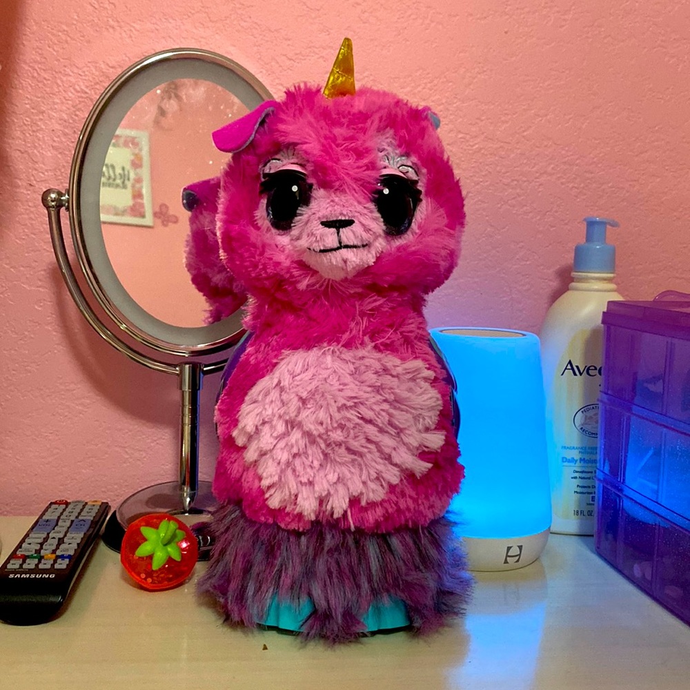 Hatchimals WOW interactive Llalacorn 32 inches tall toy without egg